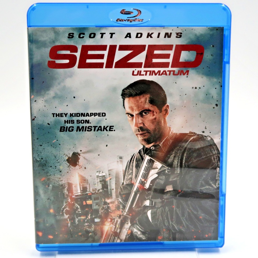Seized Blu-Ray 2020 Scott Adkins Mario Van Peebles Action Movie 777235030453